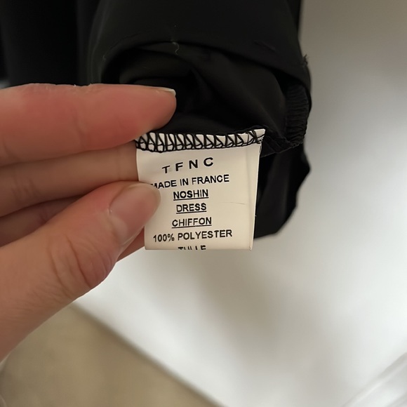 TFNC London ballet core black midi dress - Picture 7 of 7